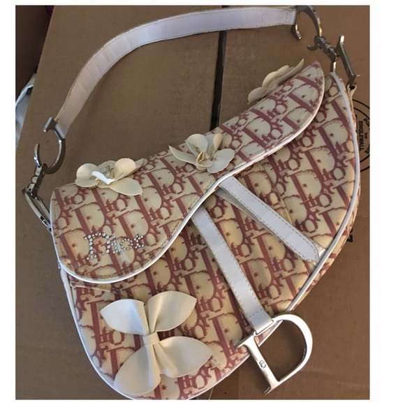 authentic dior saddle bag